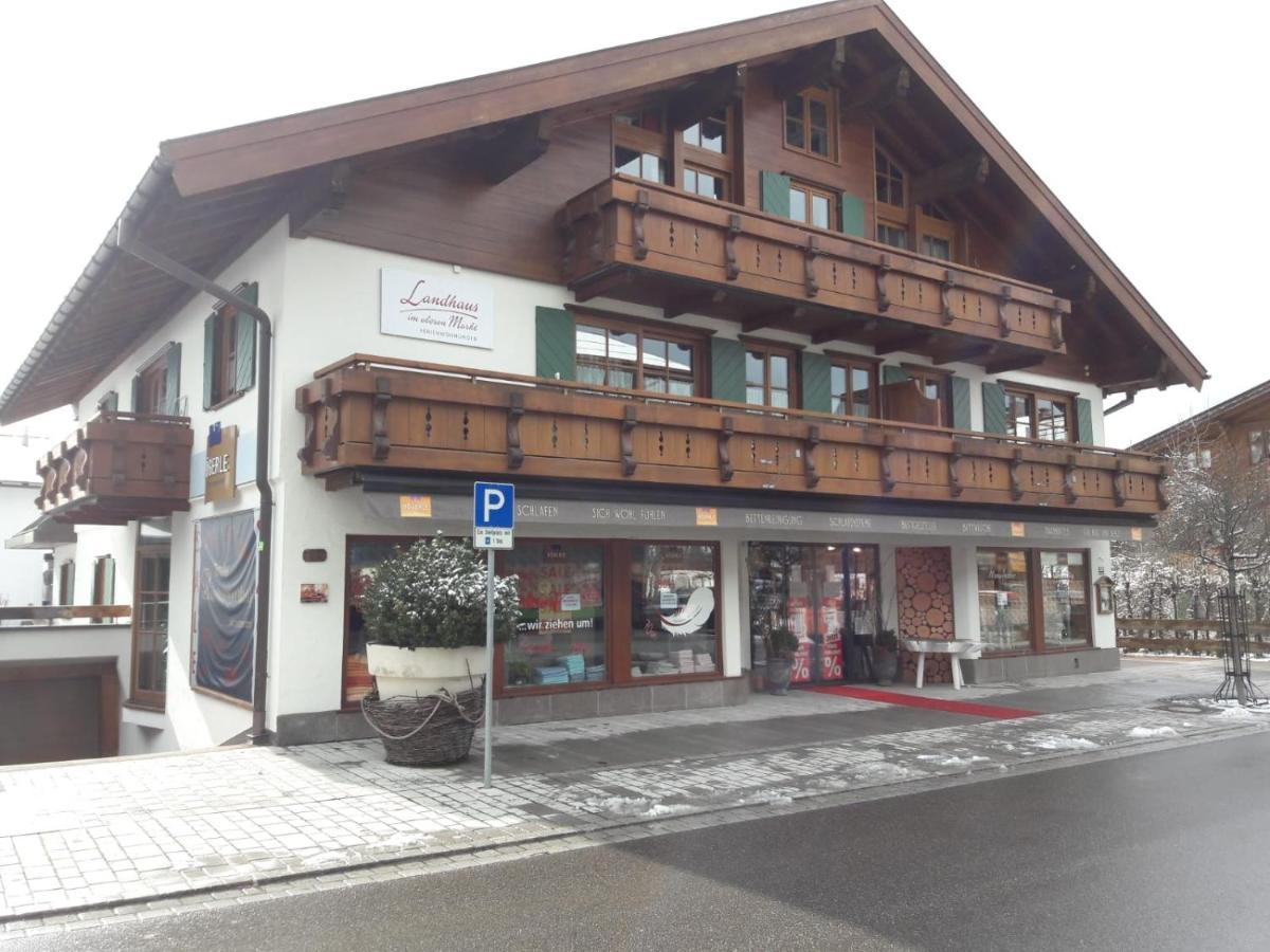 Ferienwohnungen Alpentraum - Landhaus Im Oberen Markt Oberstdorf Exterior photo